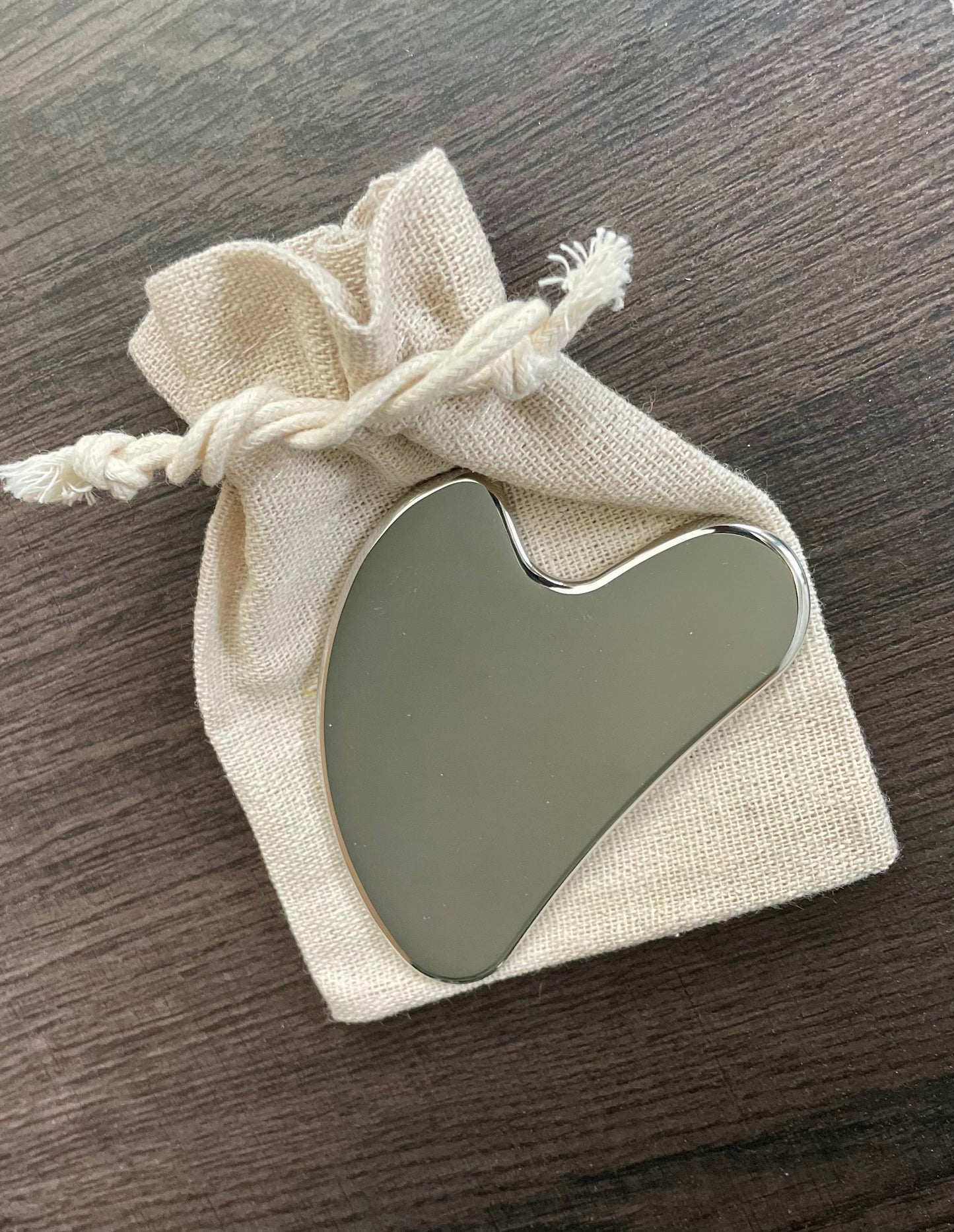 Silver Gua Sha