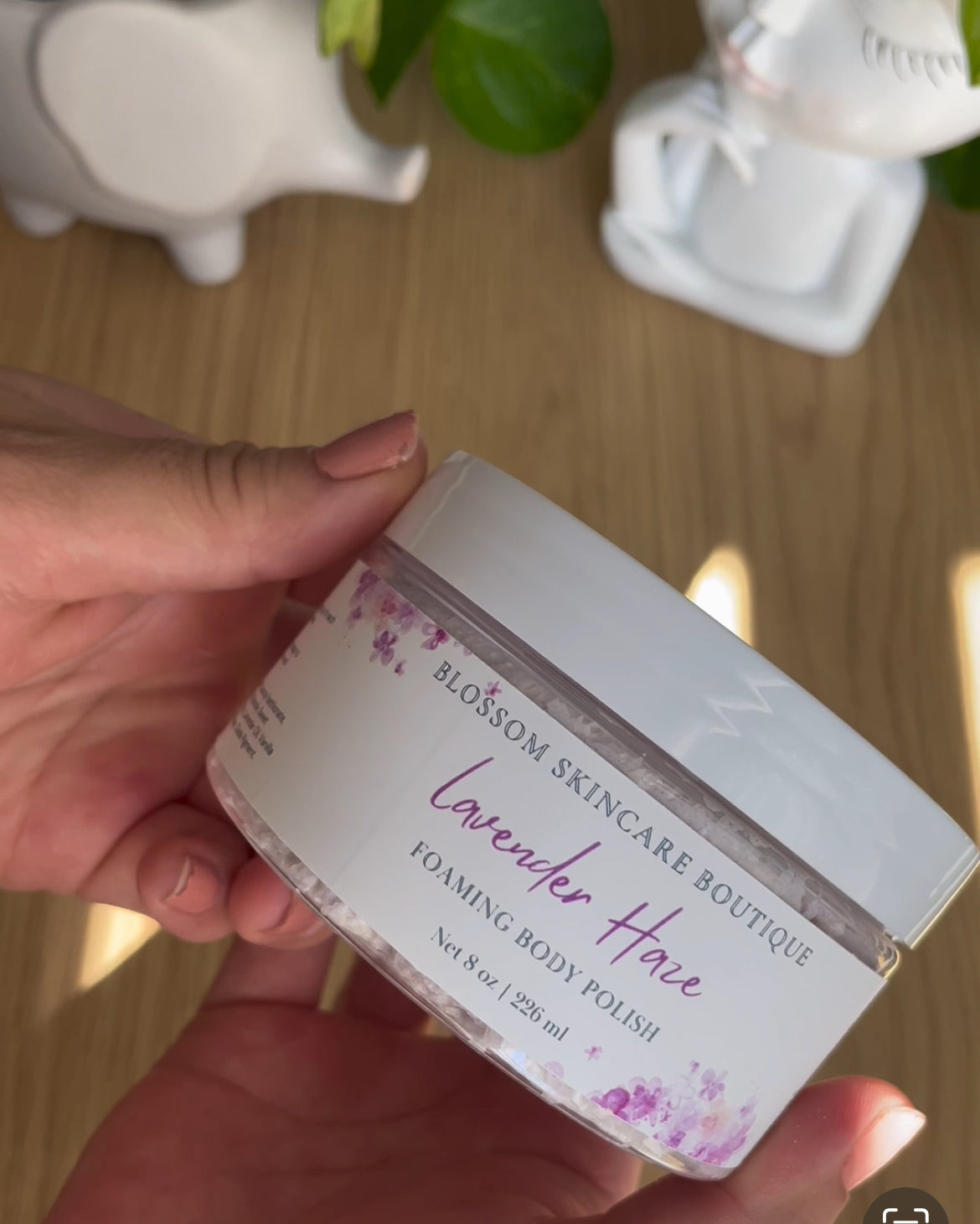 Lavender Haze Foaming Body Scrub